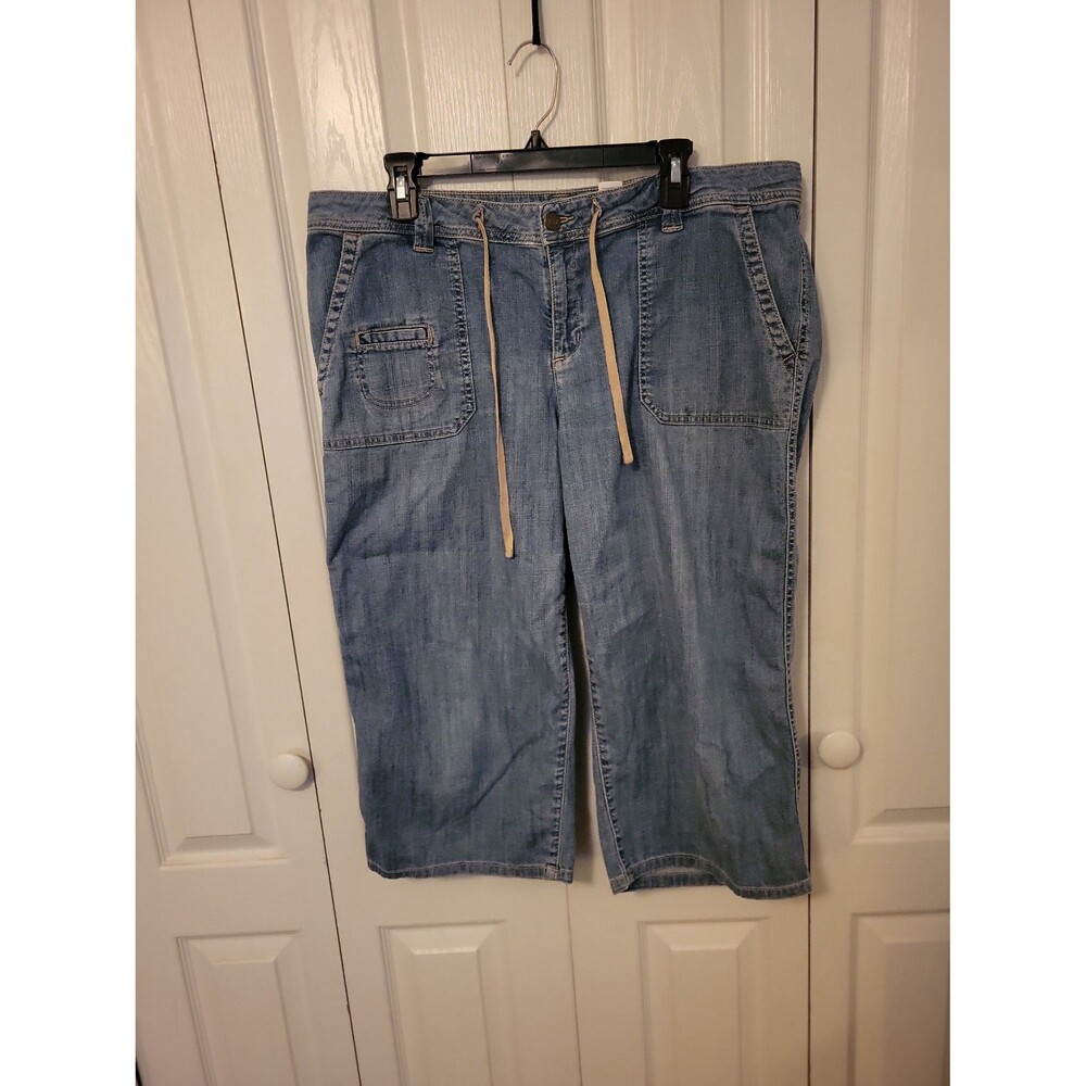 Womens Capri baggy jeans
